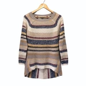 Jordache Striped Knitted Sweater